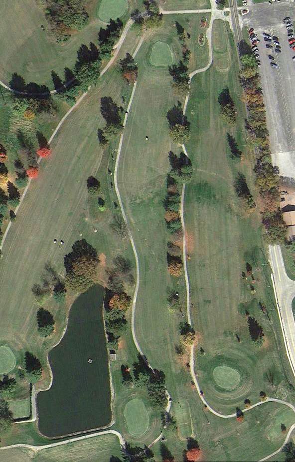 hole 13 overhead view